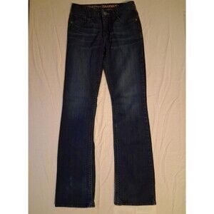 Cruel Denim Hannah Jeans Womens 5L Dark Wash Bootcut Stretch Flat Waist 14.5"